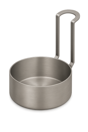 paslanmaz çelik kepçe standı