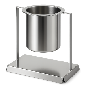 tek yuvalı paslanmaz çelik kaşık standı