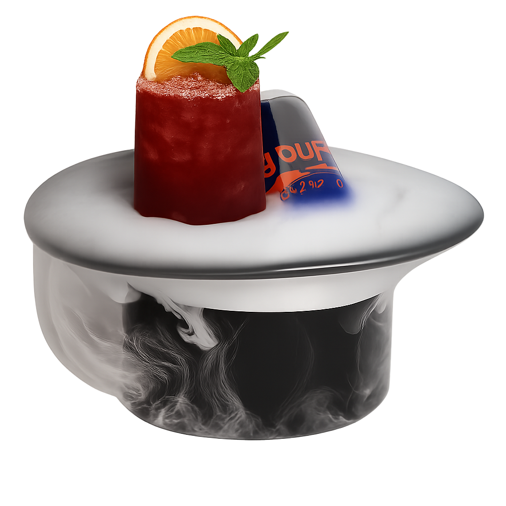 siyah statik şapka sunum standı