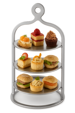 yuvarlak paslanmaz çelik teşhir standı