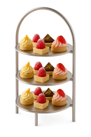 paslanmaz çelik teşhir standı