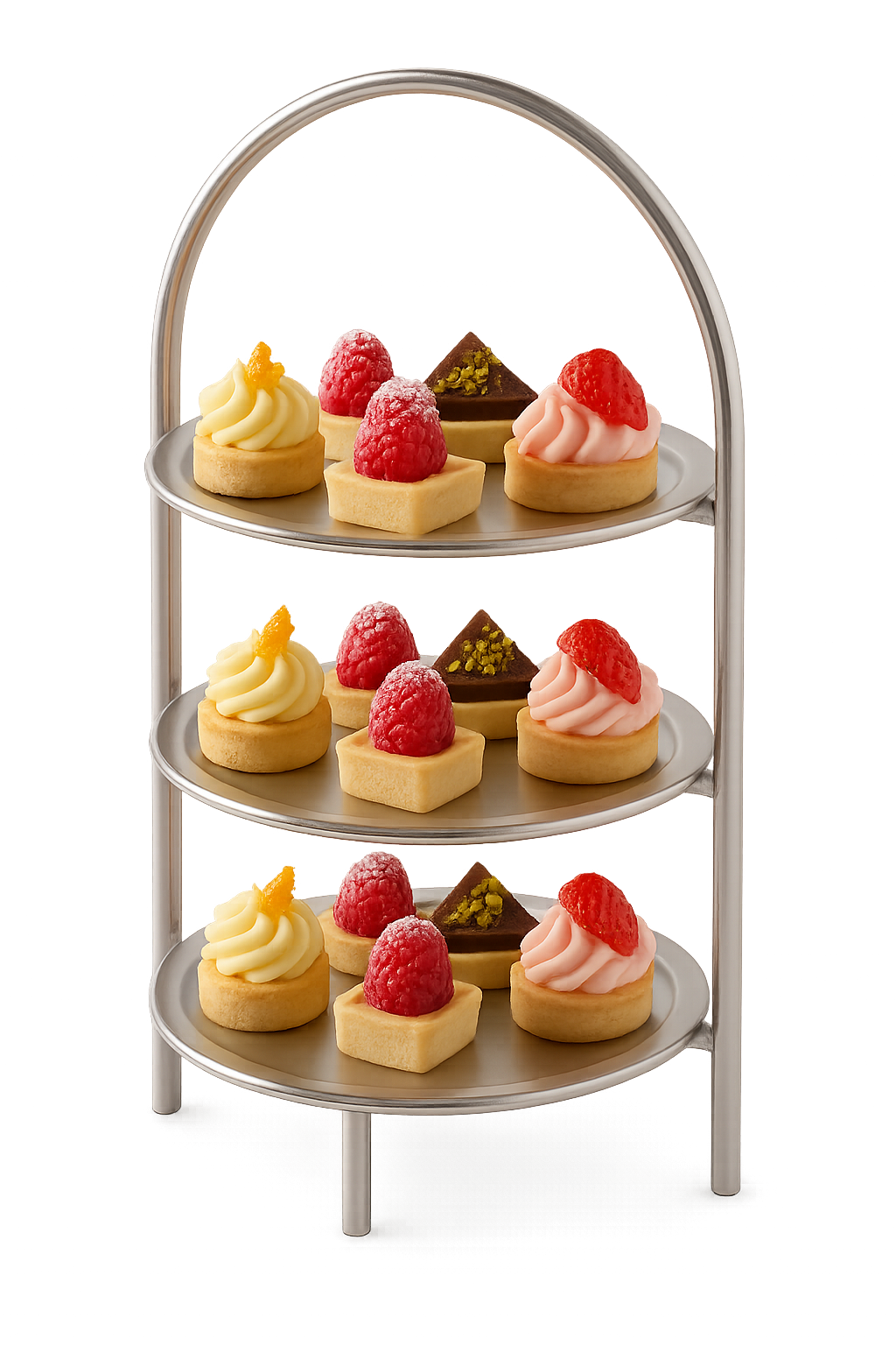 paslanmaz çelik teşhir standı