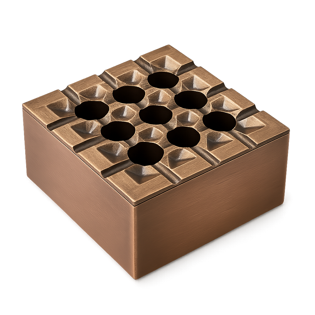 kare formda masif pirinç küllük modelleri